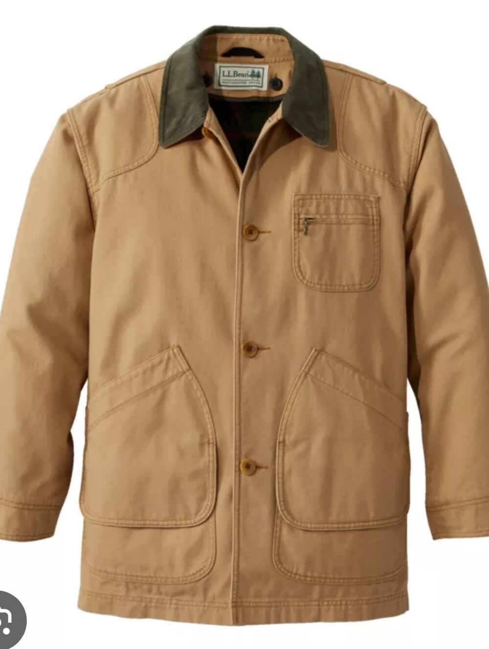 Canvas Chore Jacket Mens XL Detroit Blanket Lined Moosecreek Workwear Tan Coat